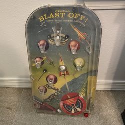 Antique Pinball Game 