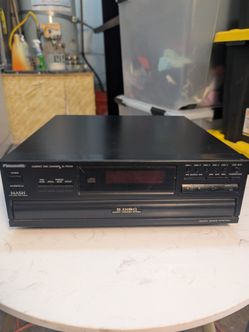 Vintage Panasonic SL-PD349 5-Disc Carousel CD Changer Player MASH - Made in Japan - FULLY TESTED