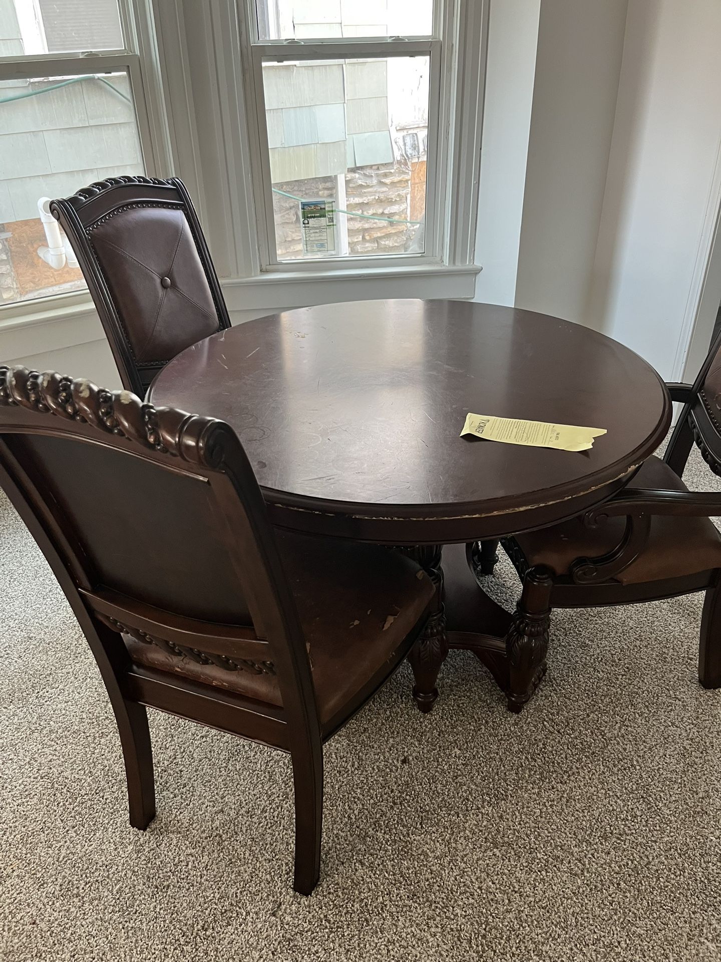 Dinning Table And Chairs