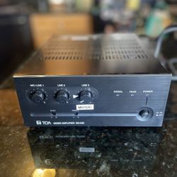 TOA Mixer Amplifier BG-235