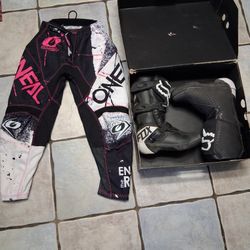 Fox Riding Boots And Pants