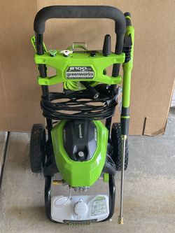 Green Works 2100 Pressure Washer Electric