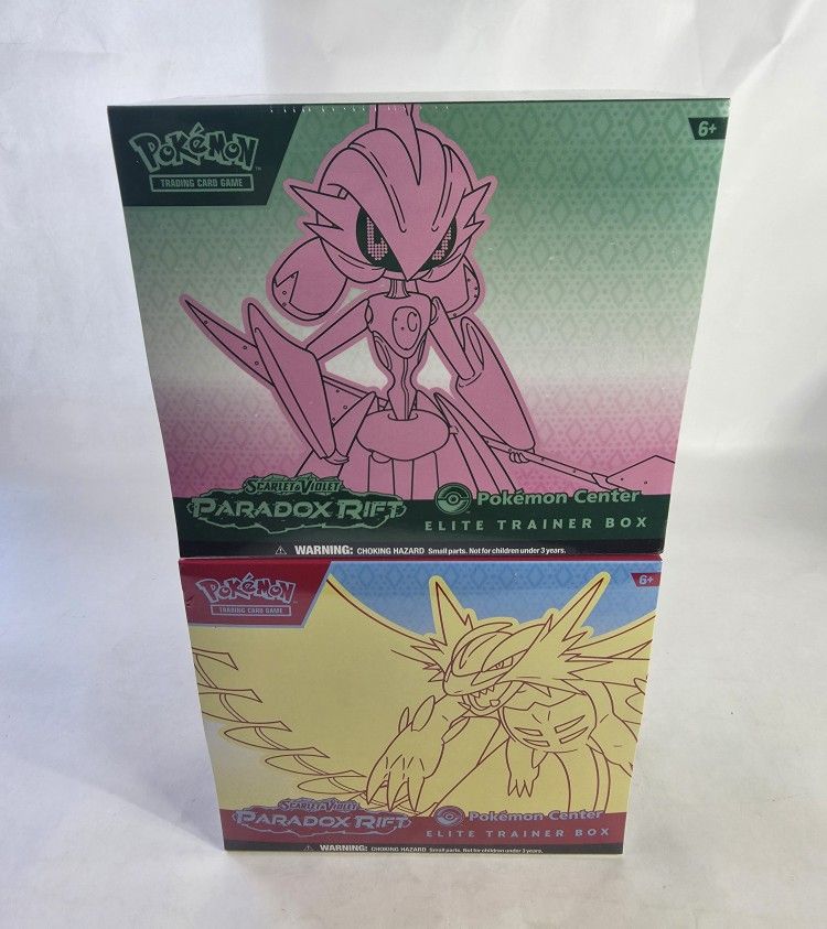 Pokemon Center Paradox Rift ETB