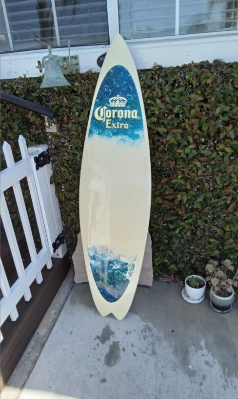Corona Extra Wall Hanger Surfboard
