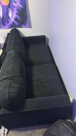 Comfortable Black Pull Out Couch