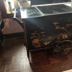 Authentic Asian TEA CART 