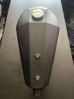 Vintage GME Coffin Gas Tank