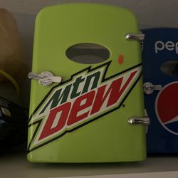 Soda mini Fridge Pepsi And Mtn Dew