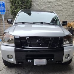Nissan Titan Headlights Tinted