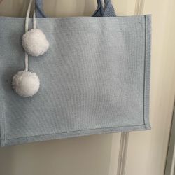Blue Tote Bag 