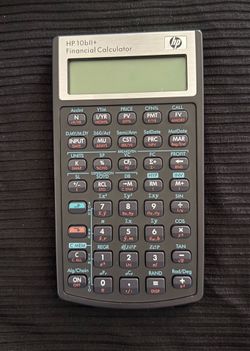 HP 10bII+ Financial Calculator