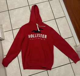 Hollister Hoodie Red Small