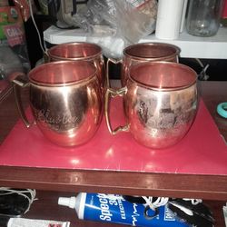 Copper Mugs (Moscow Mule)