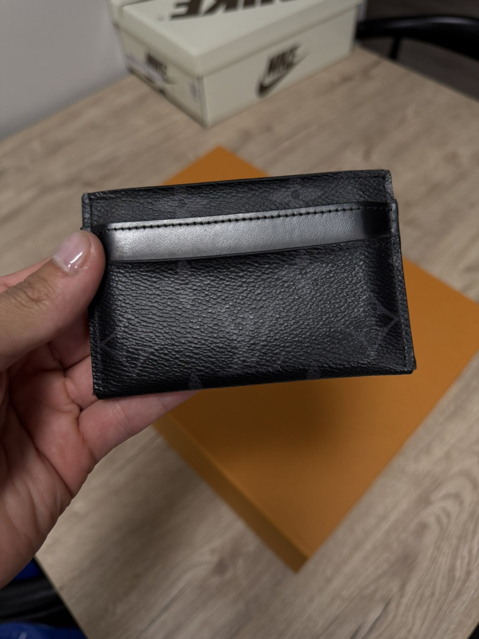 Used Authentic Louis Vuitton Card Holder Porte Martes Double