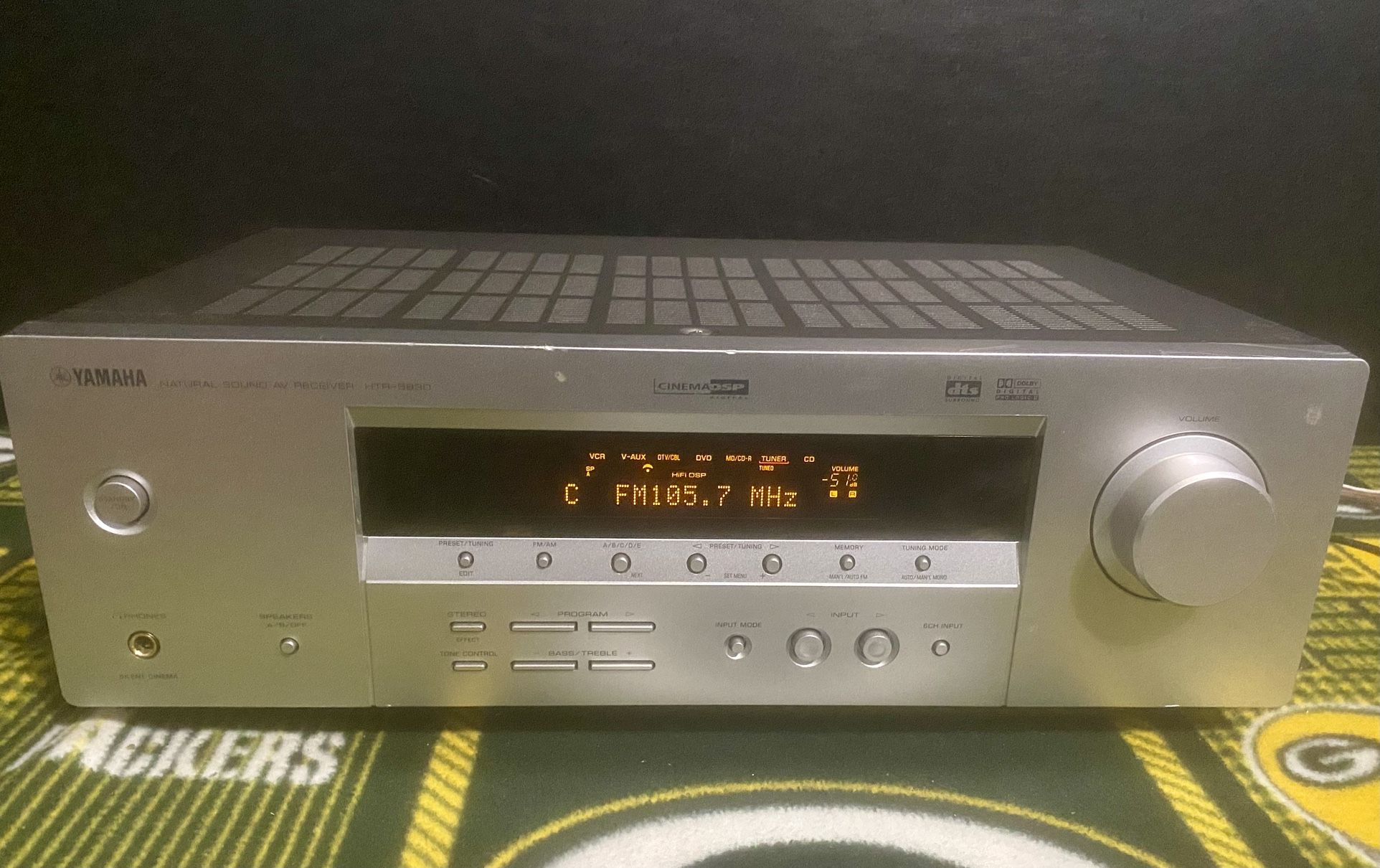 Yamaha HTR-5830 5.1 Channel AV Receiver.