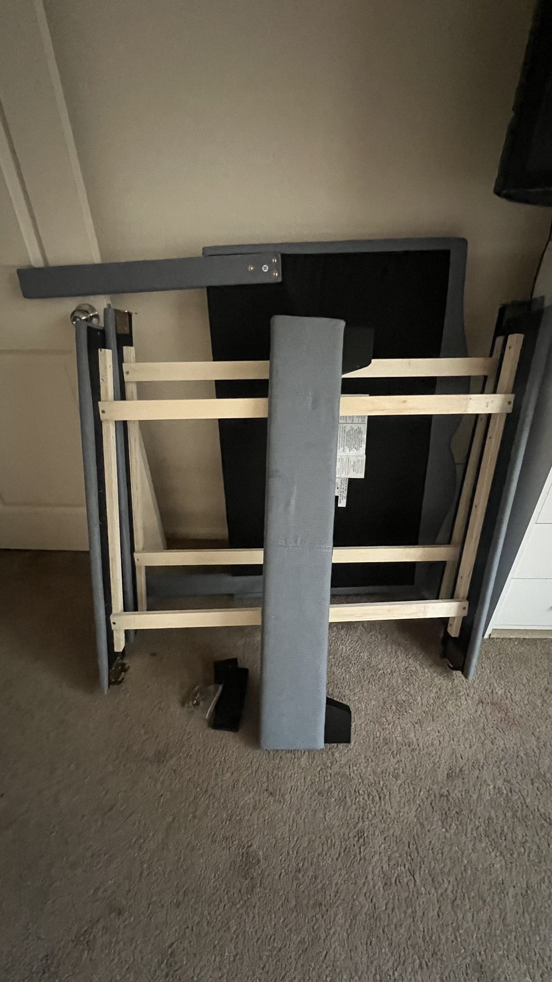 Twin Bed Frame With Mattress And Box Spring