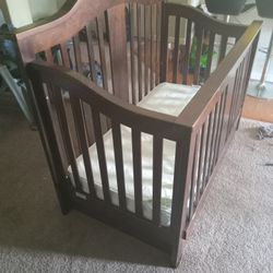 Crib With Drawer And Toddler Bed Insert