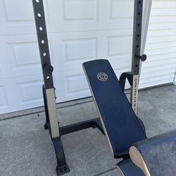 Golds Gym. Work Out Bench 