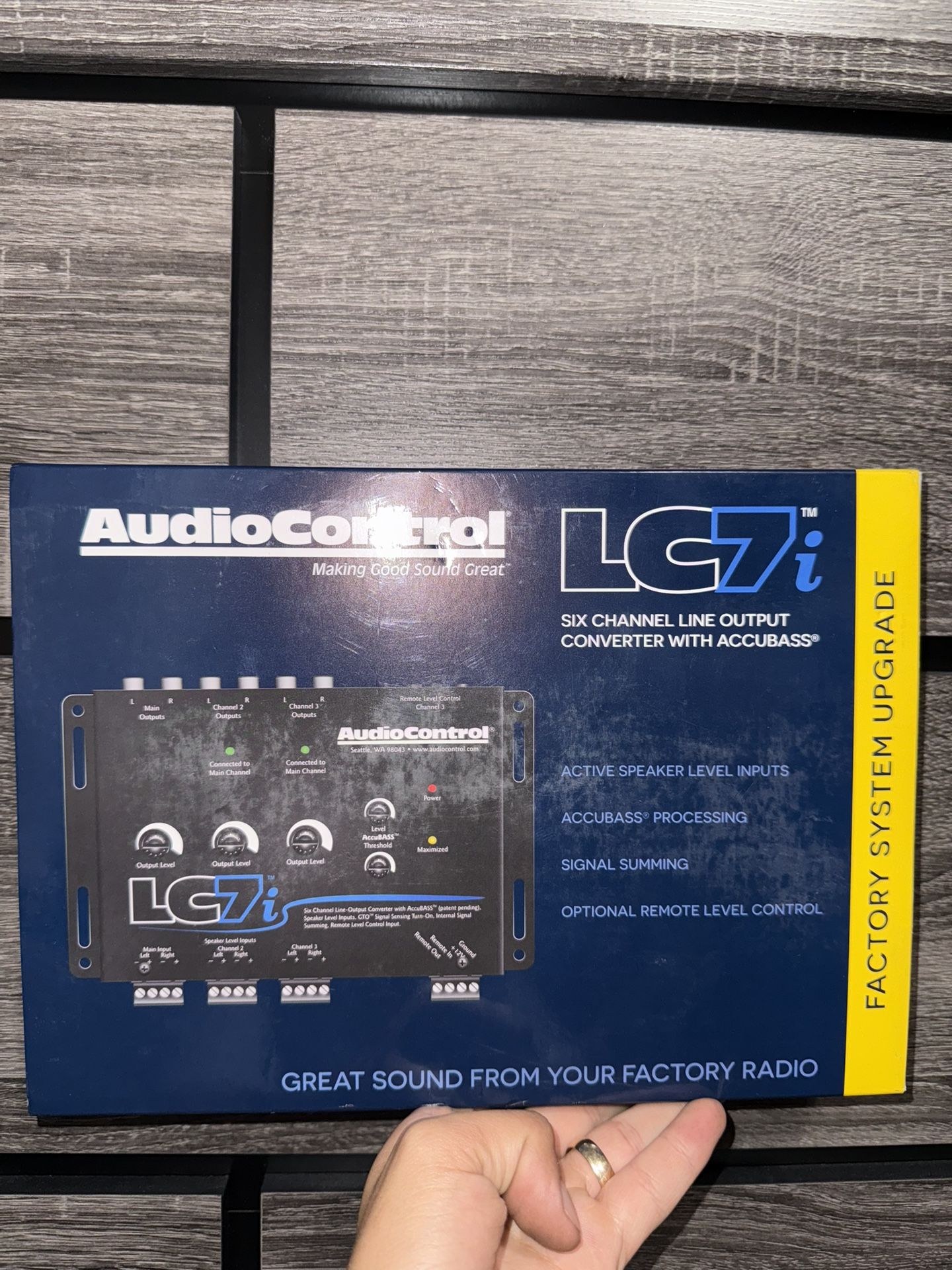 Lc7 Audio Control