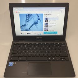 ASUS C204E Chromebook Laptop w/ charger - $59 