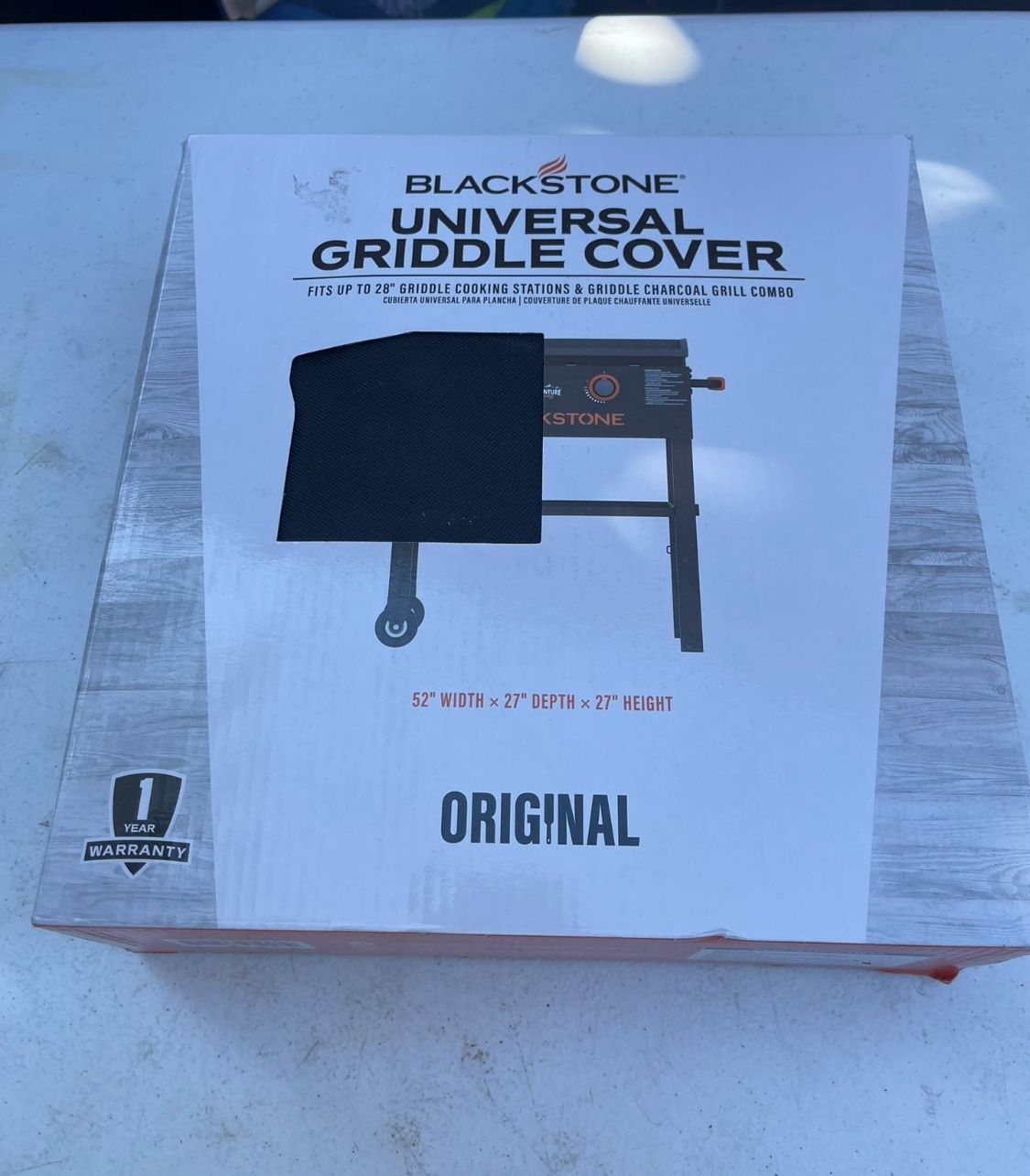 Blackstone 28" Griddle Cover - Fits up to 52" W x 27" D x 27" H