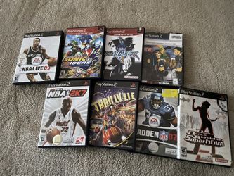 Play Station 2 games