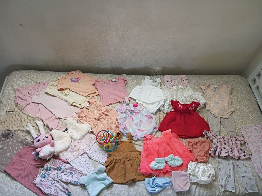 Ropita Para Bebe Niña Talla 0_3 Meses 