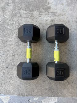 30 pound dumbbells