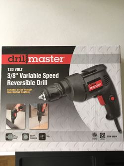 New 2 speed 3/8 drill