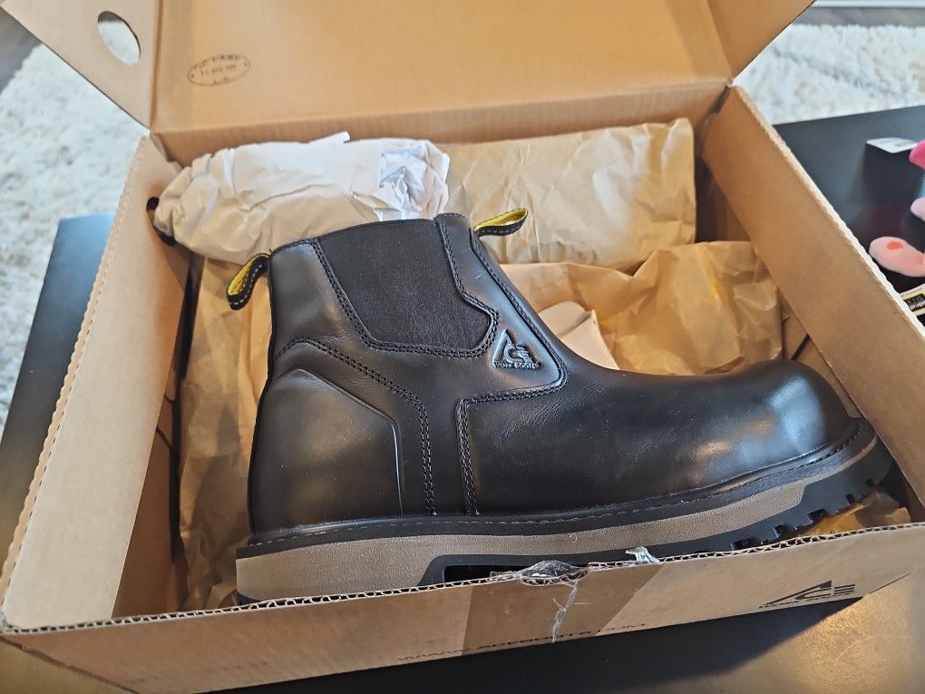 Nib Work Boots With Composite Toe 10.5