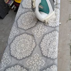 Tall Ironing Board And Iron