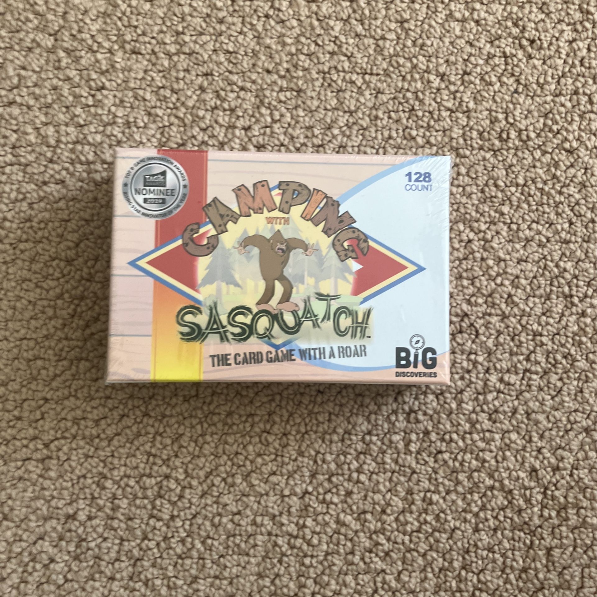 Unopened Camping With Sasquatch Card Game