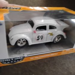 1969 VW Beetle Bug Hot rod Jada Diecast Collectable New in Box 🎁