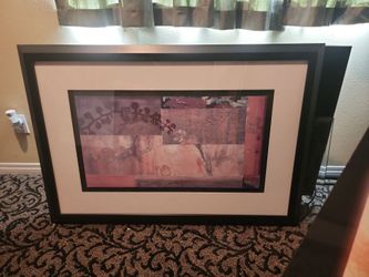 Beautiful profacianally mounted painting i have the pair