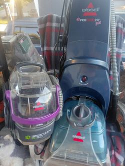 Bissell pro heat carpet cleaner n bissell spot bot