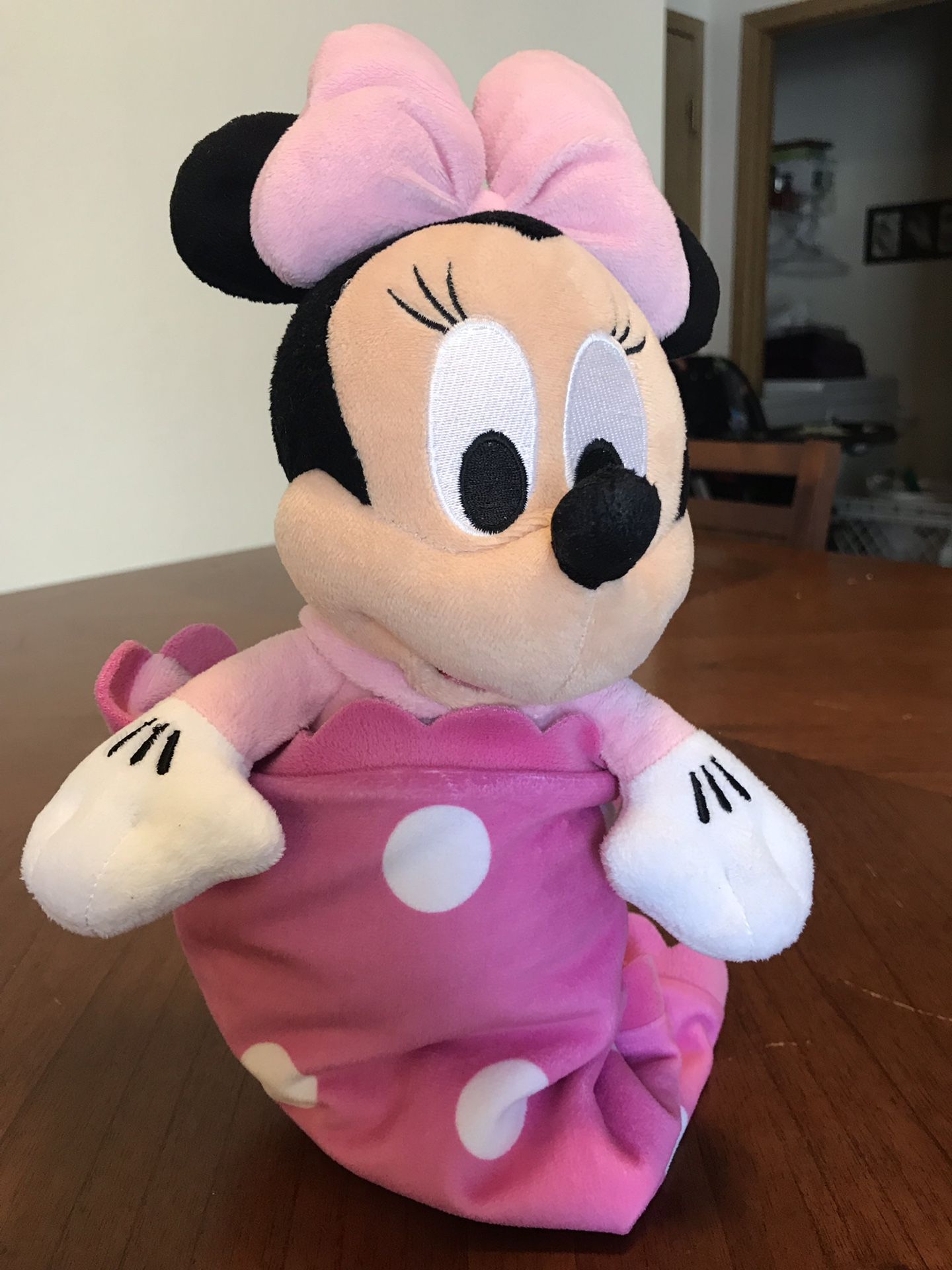 Disney Babies Minnie Mouse 14” Plush From Disney Parks