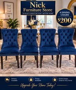 4 dining chairs
