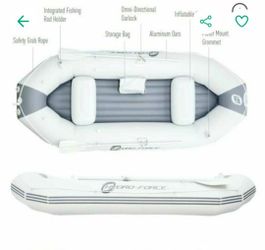 Bestway Hydroforce Pro Inflatable Boat Rowboat 