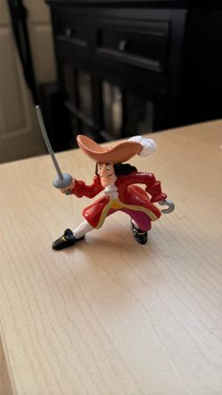 Vintage Bullyland Disney Captain Hook PVC Figure