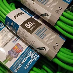 12 Gauge Hi Visibility Extension Cords 