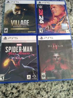 PlayStation 5 Games Lot