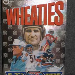 Wheaties Box NFL 75th Anniversay Edition Sealed