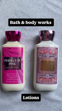 Bath & Body Works Lotions