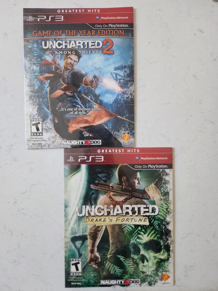Uncharted PS3 Games