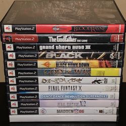 PlayStation 2 Video Games PS2 Great Titles