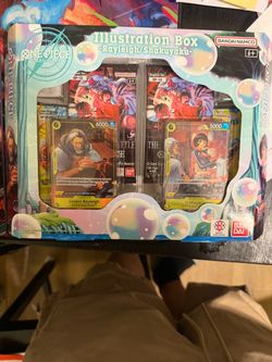 ONE PUCE ILLUSTRATION BOXES AND 2 BOOSTER PACK