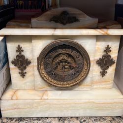 Marble Mantle Clock