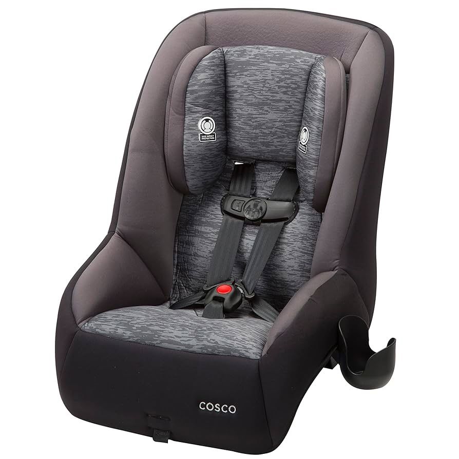 ONLY $55: Cosco Mighty Fit 65 DX Convertible Car Seat, Heather Onyx