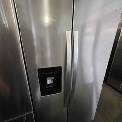 Whirlpool Side By Side Stainless Steel Refrigerator 