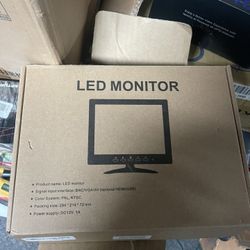 Mini Display Screen Computer 1024*768 HD Monitor Gaming Laptops with VGA HDMI USB BNC Interface